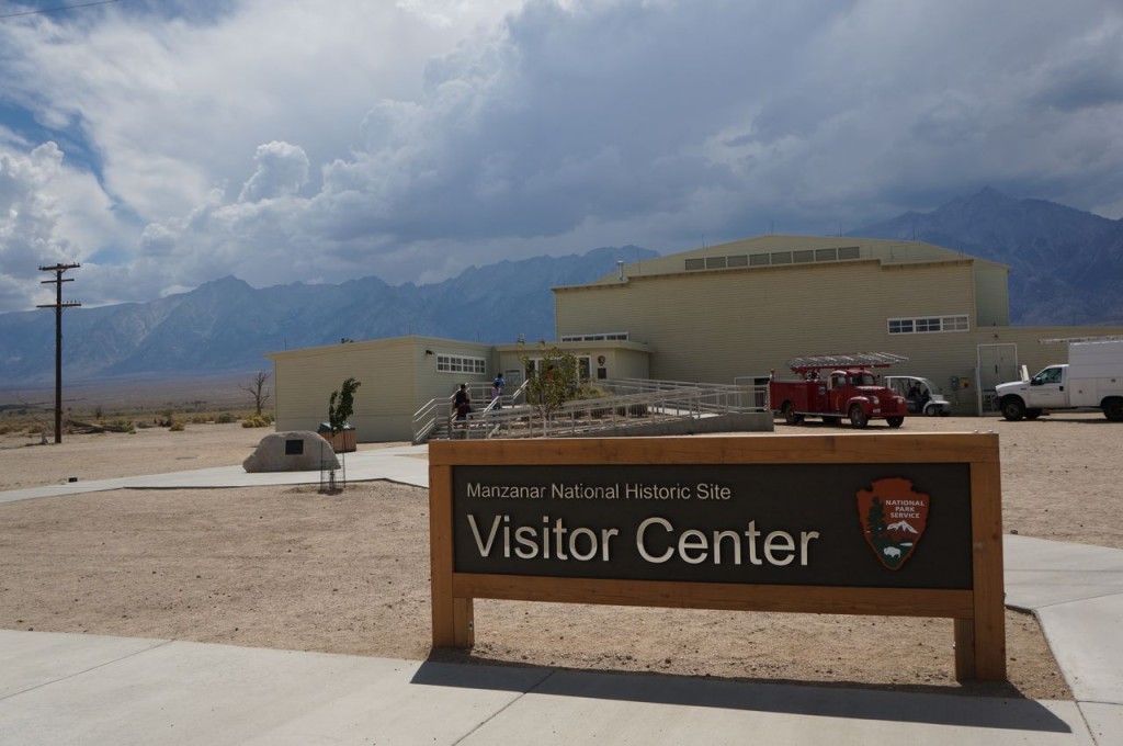 manzanar is a stop on a road trip from Lake Tahoe to Los Angeles. 