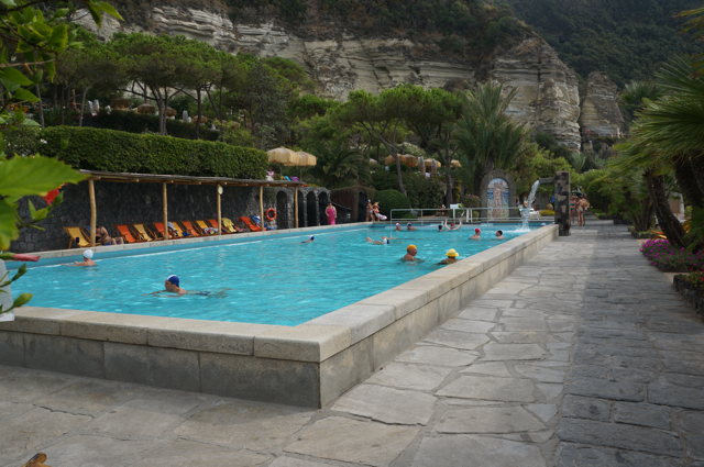 How to take a thermal bath European style.