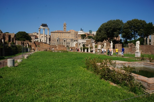 Visit the Roman Forum.