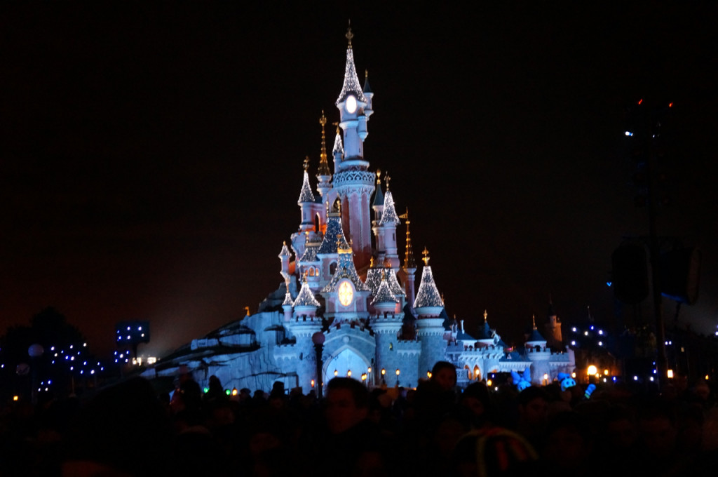 Christmas at Disneyland Paris is festive and full of celebration.