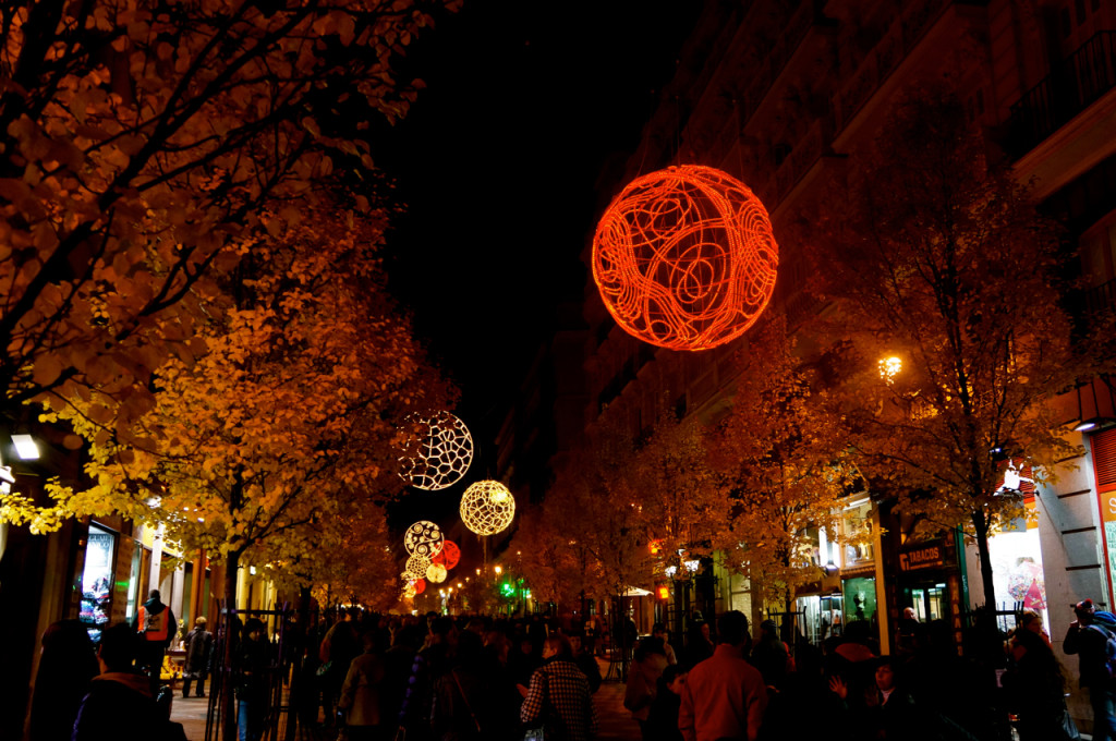 Christmas Lights in Madrid