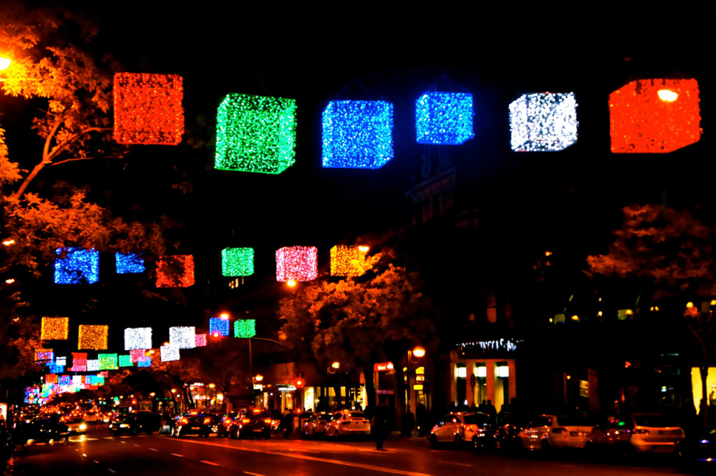 Christmas Lights in Madrid