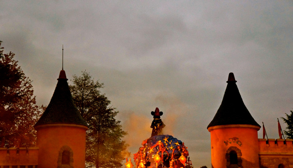 Christmas at Disneyland Paris is festive and full of celebration.