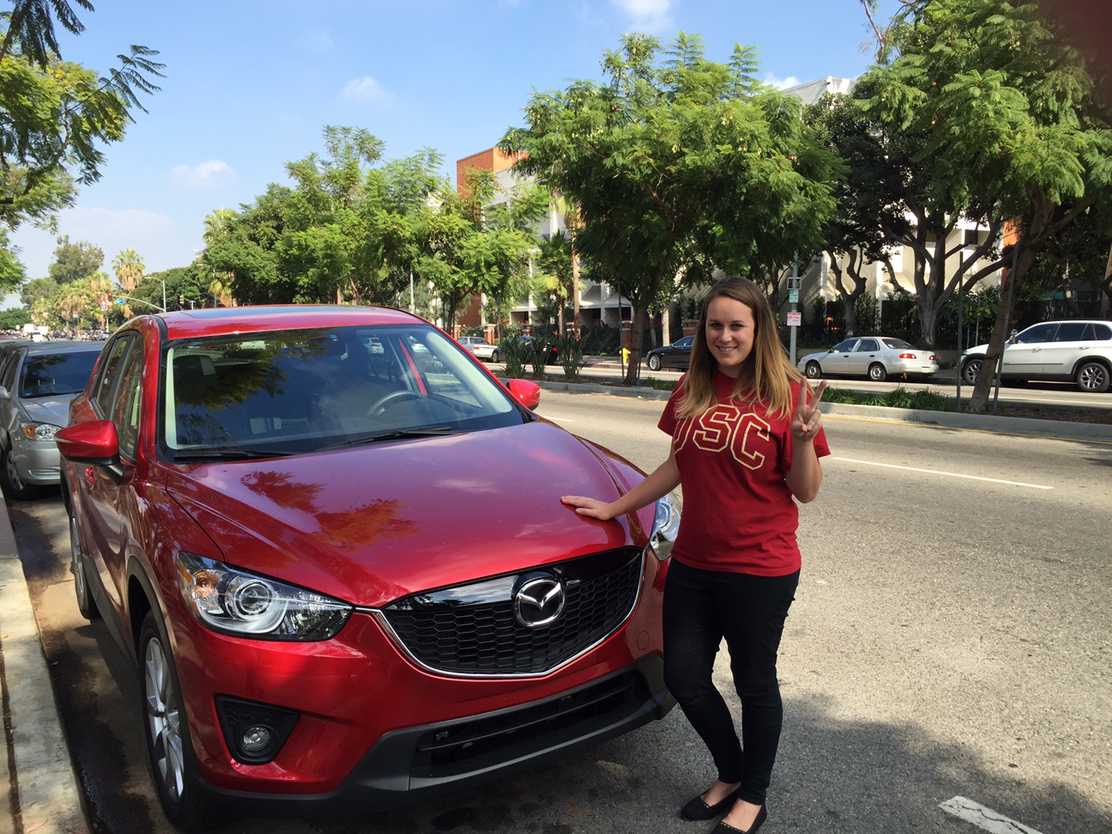 Read more about the article Fight on! Experiencing Trojan Family Weekend at USC with the Mazda CX-5