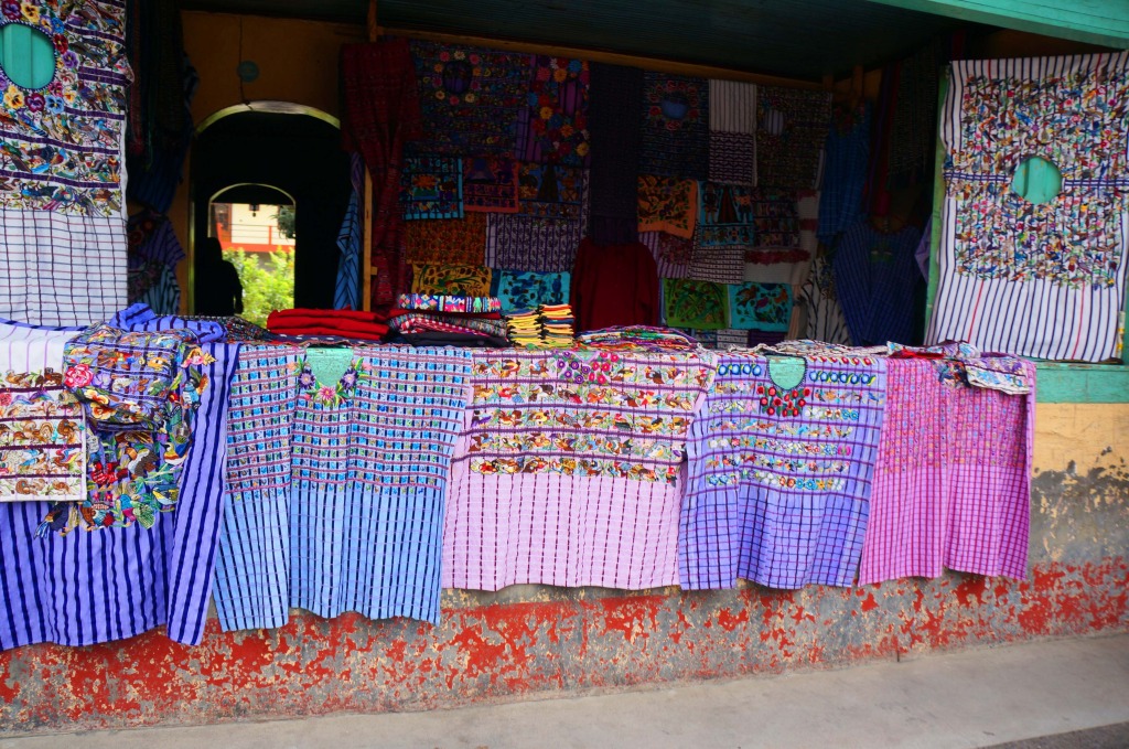 mayan clothing on a day tour to lake atitlan