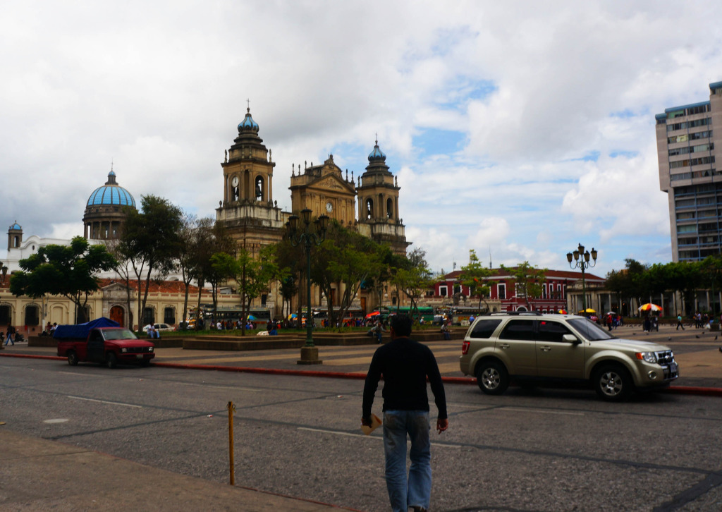 reasons to visit guatemala- Plaza Constitucional