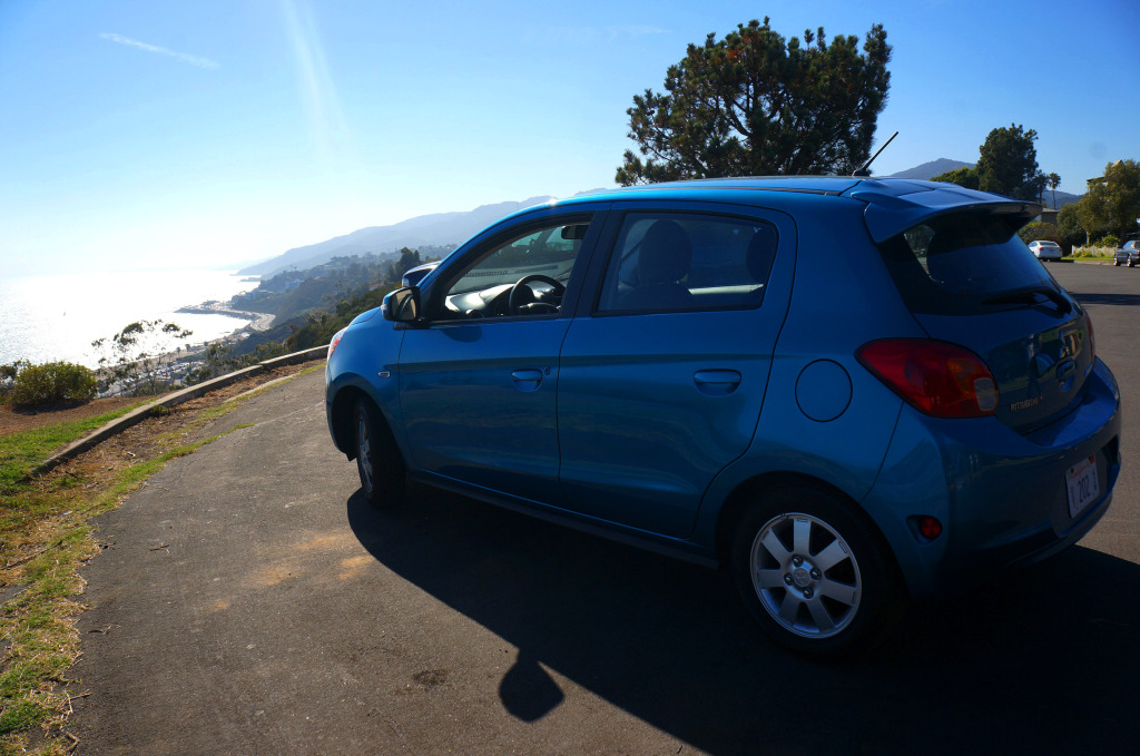 2015 mitsubishi mirage sapphire blue