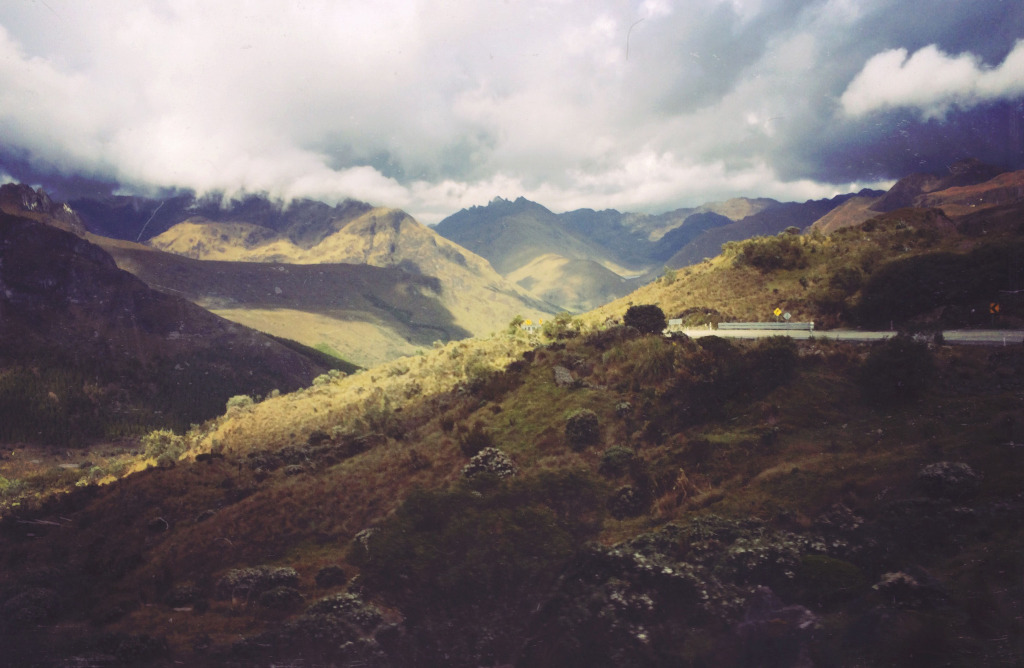 solo travel in ecuador landscape