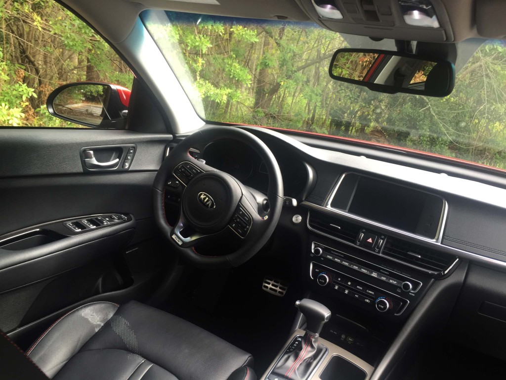 kia optima interior