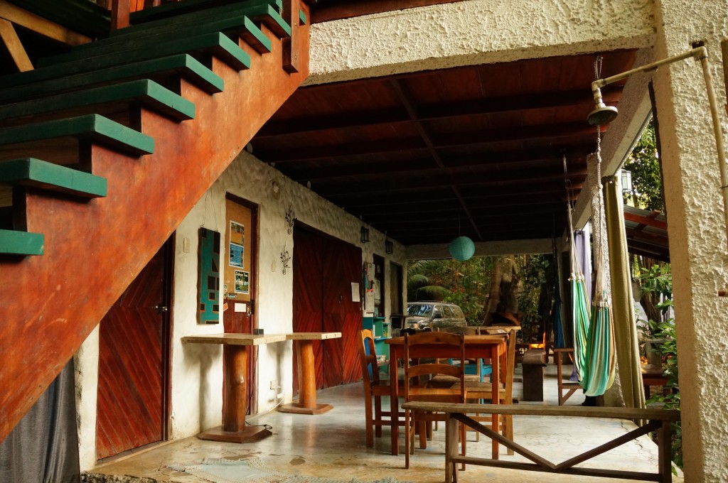 common area at luz en el cielo hotel in montezuma