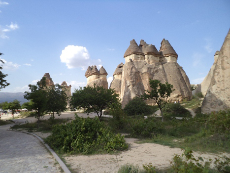 living abroad in turkey exploring chimneys