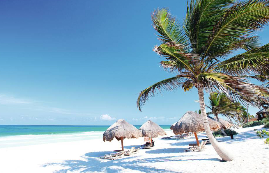 miles of beaches on a mexico holiday