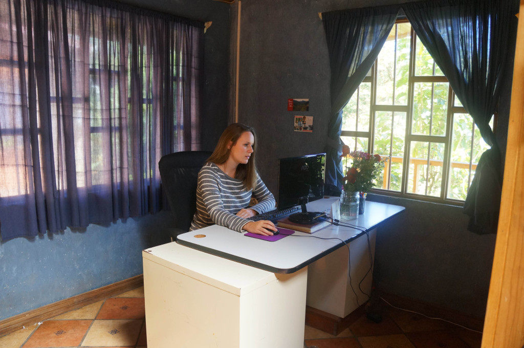 my life in costa rica as an expat- office