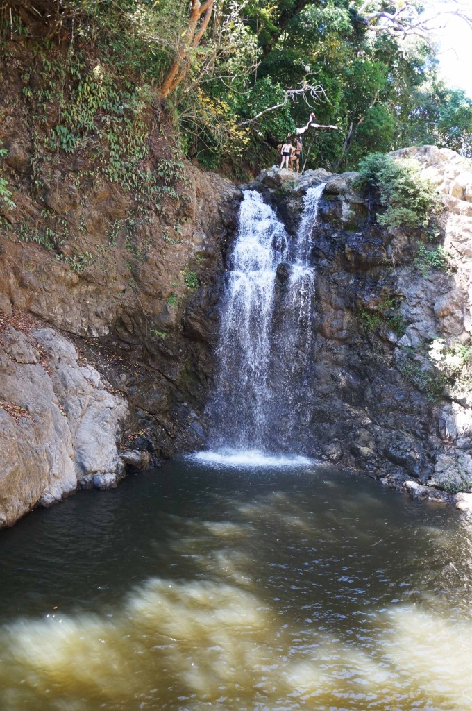 waterfalls in montezuma to jump