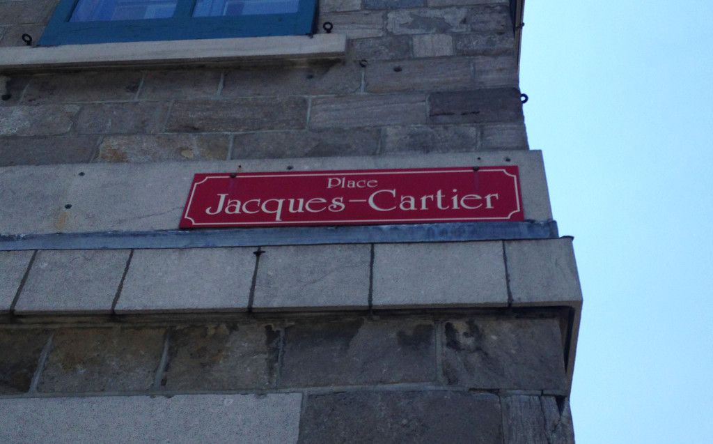 family trip to montreal- street signs