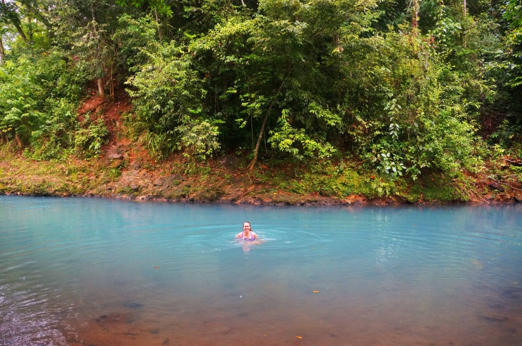 things to know before visiting rio celeste- swim in rio celeste