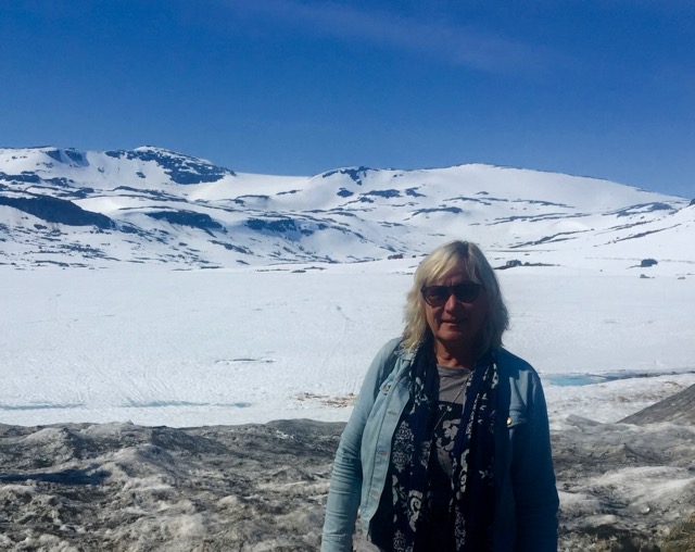 Norway's Fjords bright snow