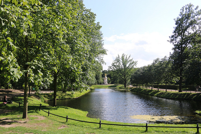 berlin in spring canal