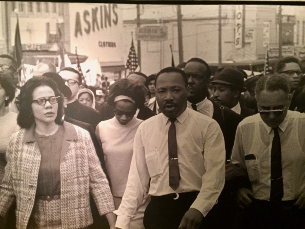 MLK walking tour of african history in memphis